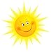 Craftsprite™ Baby/Nursery Peel & Stick Wall Art Sticker Decal Sun, Moon, Star, Clouds, Rainbow, Choose from Menu (#004 Smiling Sun 12 Inch)