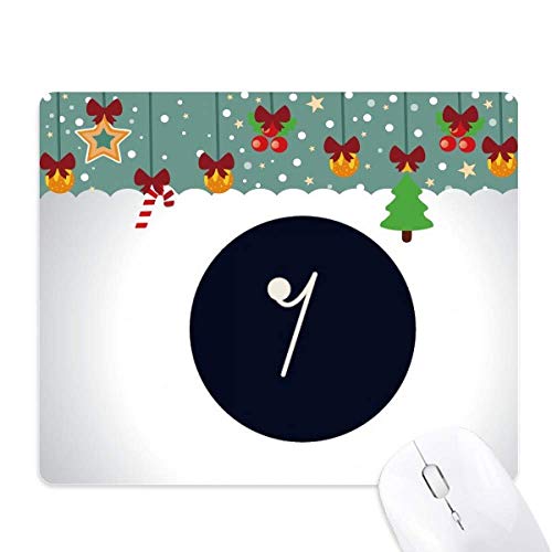 Tapis de souris de bureau noir avec motif de musique et finitions soignées