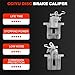 cciyu Rear Left & Right Brake Calipers Assembly 343644 343645 2010-2013 For Audi For A3,2013-2019 For Volkswagen For Beetle,2011 For Volkswagen For Golf,2012-2018 For Volkswagen For Jetta