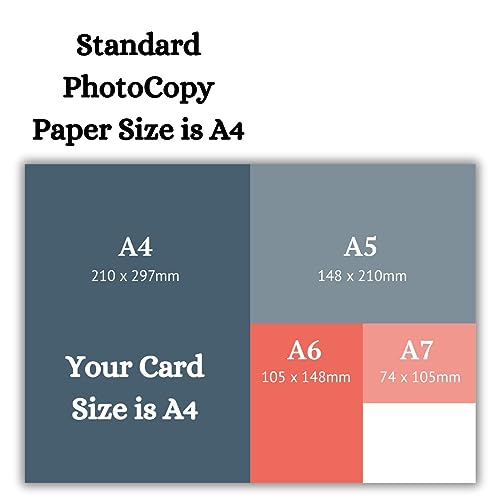 Image of AanyaCentric Anniversary Printed Greeting Card with Red Envelope 8.3x11.7 inch Special Romantic Gift for Husband Wife Marriage Celebration Couple Greeting