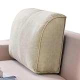 Hoowarm Grande Cabecera Cojín，60/70/80/90cm Suave Confort Almohada de Lectura，Desmontable Cojín para Respaldo Sofá,60x50x15cm)