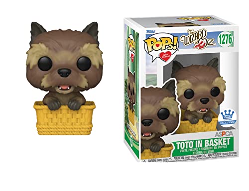 Funko The Wizard Of Oz Toto In Basket Exclusive Pop Vinyl Figure 1276, Multicolor #TOP2