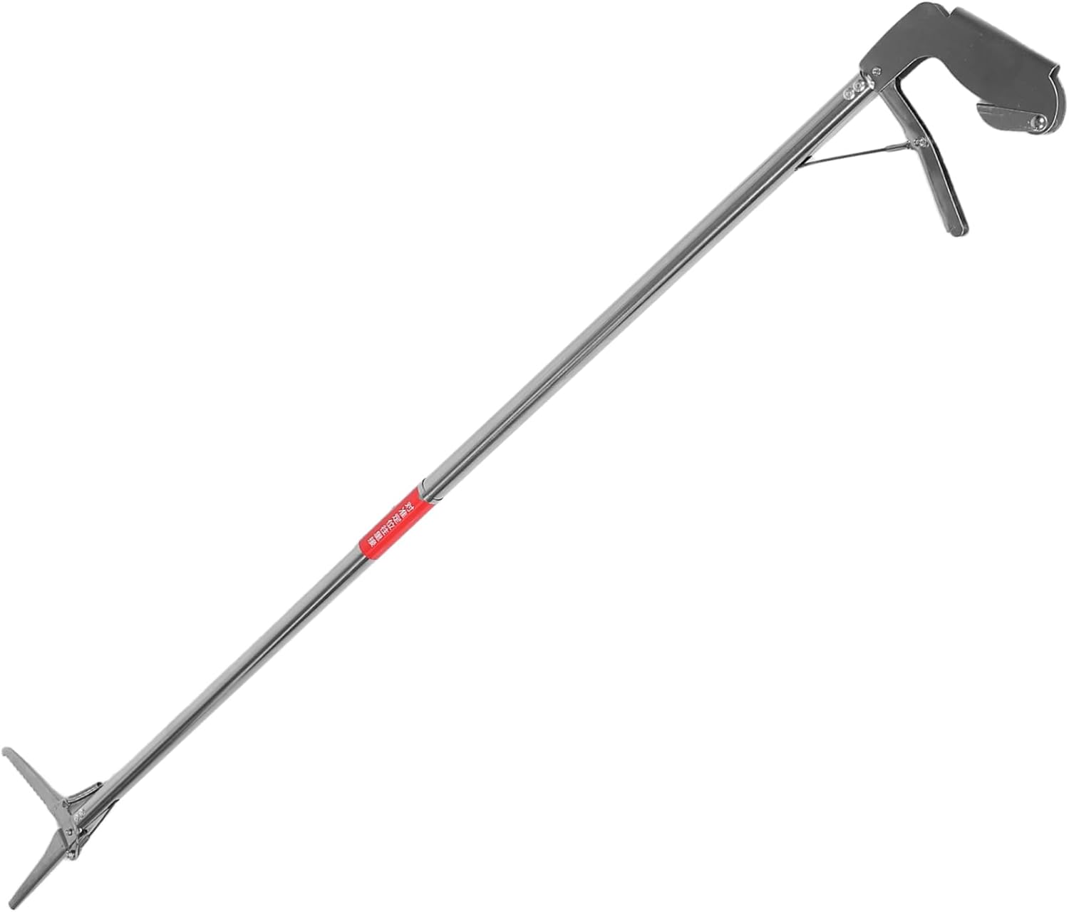 Heavy Duty Stainless Steel Snake Grabber Tool Extended Reach Reptile Catcher for Snakes Crabs and Eels for Outdoor Use and Fishing Tasks