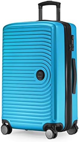 Hauptstadtkoffer Mitte Mittelgroßer Koffer (68 cm) 74-88 L, Cyanblau | ABS-Hartschale · TSA-Zahlenschloss · XL Erweiterung · 4 Rollen · Austauschbare Ersatzteile · Urlaub · 1-2 Woc