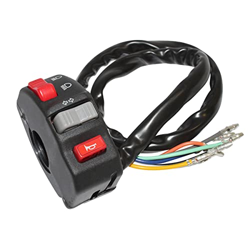 P2R (MotorisÃ©) COMMODO-COMMUTATEUR ADAPTABLE MOTOCROSS UNIVERSEL GAUCHE -P2R-