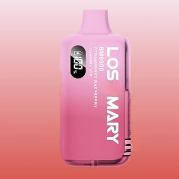 Los Mary 6k, Strawberry Raspberry Cherry Ice, Pack Of 1