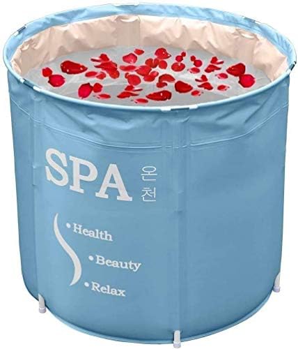 Portable Foldable Bathtub, Separate Family Bathroom SPA Tub, Soaking Standing Bath Tub for Shower Stall, Efficient maintenance of temperature, Ideal for Hot bath ice bath