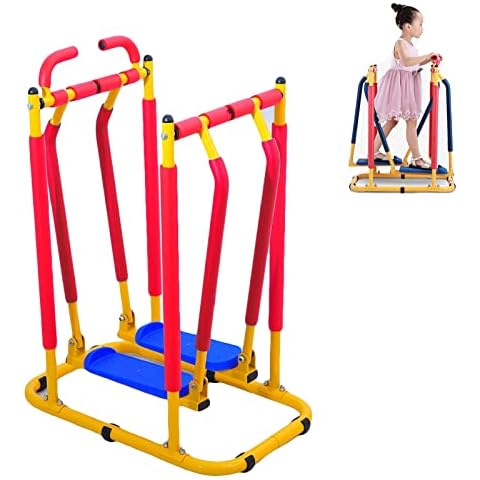 LDIW Adjustable Twist Stepper Aerobic Ab Exercise Fitness Workout Machine with Handlebars Toys for Boys Girls Ages 3-12 Year Old Cover