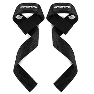 Fitgriff® Lifting Straps – Padded Weightlifting Wrist Straps for Bodybuilding, Weight Training and Fitness – for Men and…