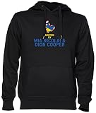 MIA Nicolai and Dion Cooper Negro Jersey Sudadera con Capucha Unisexo Hombre Mujer Black Unisex Hoodie