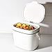 OXO Good Grips EASY-CLEAN COMPOST BIN - WHITE - 1.75 GAL/6.62 L