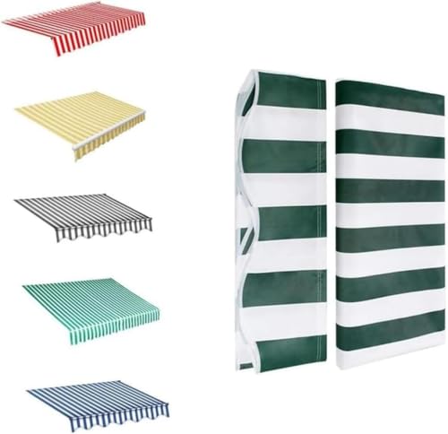 Tissu de rechange imperméable et rétractable pour store extérieur Ning - 2