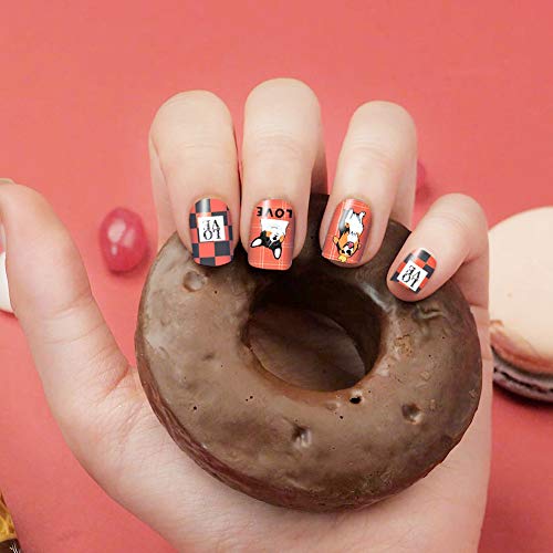 Fanoshon Nail Art Stickers Decal Assorted, Holiday Nail Stickers Decoration for Fingernail and Toenail, Christmas Stocking Stuffers
