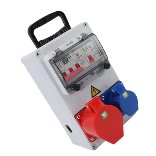 Boîte de distribution de prise industrielle Luqeeg pour l'aménagement de vos chantiers extérieurs