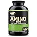 Produktbild Optimum Nutrition Amino 2222- essentielle Aminosäuren (mit Verzweigtkettige Aminosäuren) BCAA Tabletten von ON- Unflavoured, 160 Portionen, 320 Kapseln