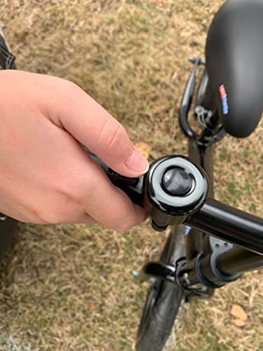 Kiddimoto – Bike Bell For Kids, Bike Bell For Adults, Boys & Girls, Bike Handlebars, Mtb, Cruiser, Scooter, Stainless Steel Bike Bell & Bike Accessories - Classic Ring Bicycle Bell #TOP5