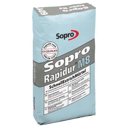 Preisvergleich Produktbild Sopro 601 Rapidur M8 SchnellEstrichMörtel 25kg