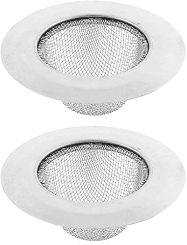 XYWHPGV Kitchen, Bathtub, Basin, Sink, Garbage Strainer, Drain Stopper 90 mm Diameter, 2 Pieces (E99D3 C7E10 0B80C 44E78 C7316 BEE54)