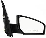 Mirror Compatible For 2007-2012 Nissan Sentra Right Passenger Power Glass Paintable