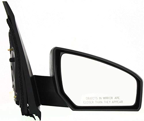 Kool Vue For Nissan Sentra 2007-2012 Passenger Side Power Non-Heated Mirror, Paintable, Passenger Side Mirror Replacement