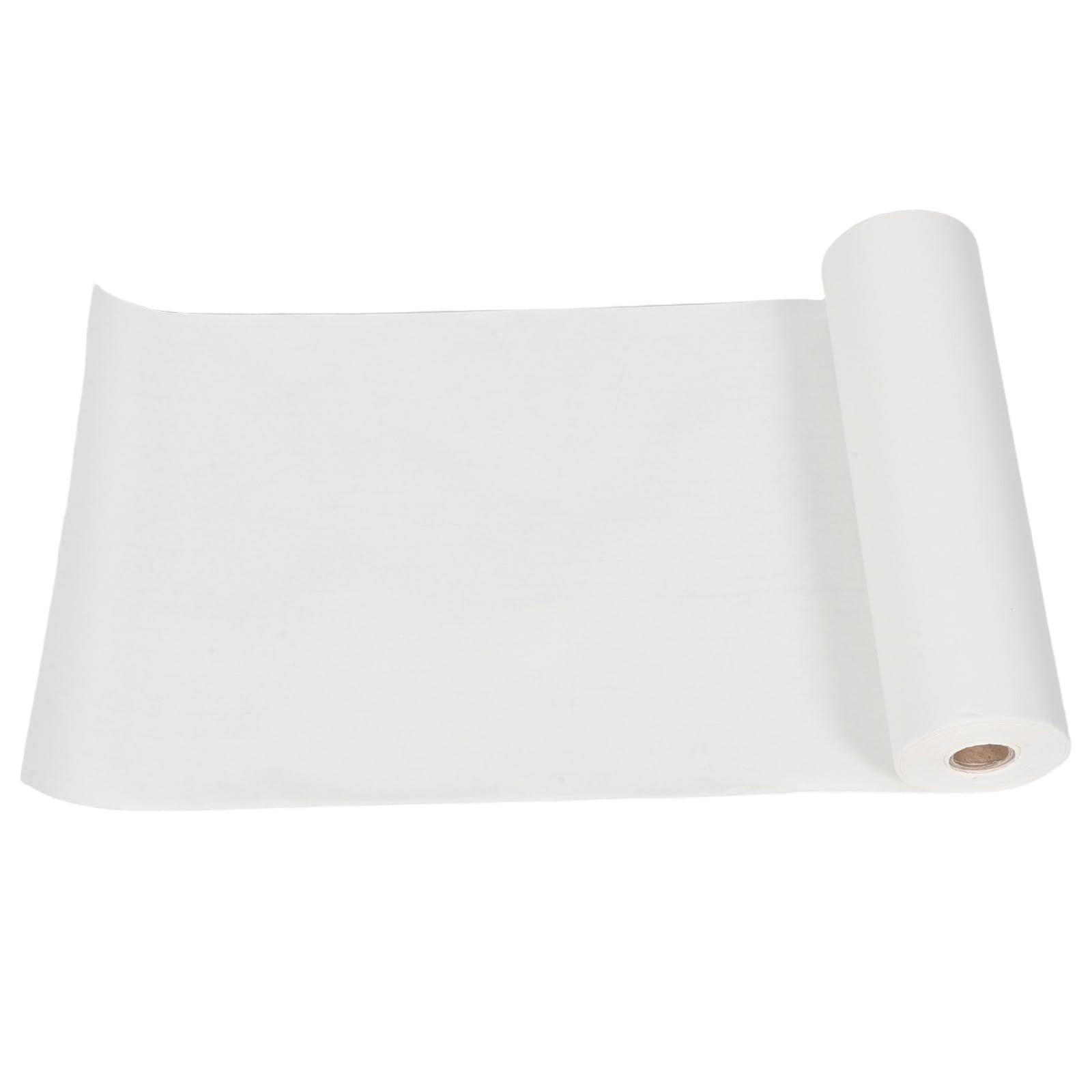 Mipcase Rollo de Papel Xuan para Caligrafía y Pintura, Papel de Arroz Semicrudo de 35 Cm de Ancho, 50 Metros, Engrosado para Proyectos Artísticos, Material de Arte Chino para