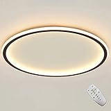moderne leuchten Dimmbar: LED-Deckenleuchte dient zur Einstellung der Farbtemperatur, die Farben können von warmweiß bis kaltweiß (3000k-6500K) eingestellt werden. Sie können das Licht nach Ihren Wünschen einstellen. Wenn Sie beispielsweise lesen müssen, ist natürliches Weiß besser geeignet, um Ihr Auge zu schützen. Wenn Sie durch Verringern der Helligkeit ein romantisches, warmes Weiß benötigen, können Sie eine Atmosphäre bei Kerzenlicht schaffen.