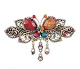 Beetoo Women Retro Butterfly Style Hair Clips Beauty Tools, Vintage Tassel Barrette Hairpin Hair Acc