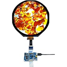 7 inch 1080x1080 Round IPS MIPI 50 Pins LCD Display Circle Screen and Control Board,for DIY Smart Gaming Advertising Display