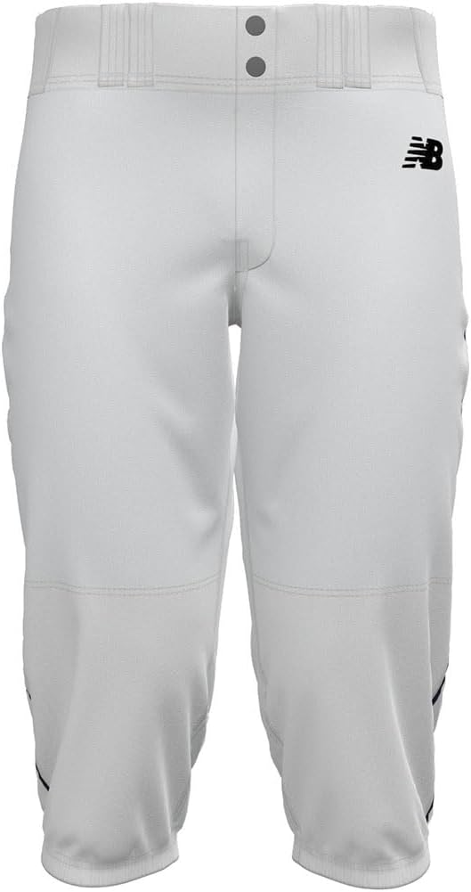 New Balance Men's Adversary 2.0 Piped Knicker Baseball Pants White/Navy XL