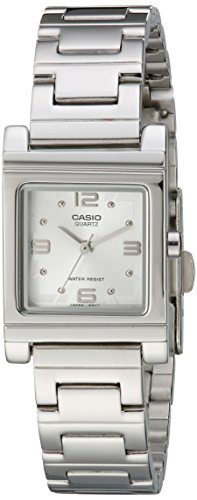 Casio Women s LTP1237D-7A Analog Quartz Silver Watch