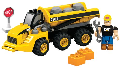 Mega Bloks Cat Articulated Dump Truck Desertcart INDIA