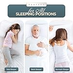 Utopia Bedding Bed Pillows for Sleeping Queen Size (White), Set of 2, Cooling Hotel Quality, for Back, Stomach or Side Sleepers - Image 3