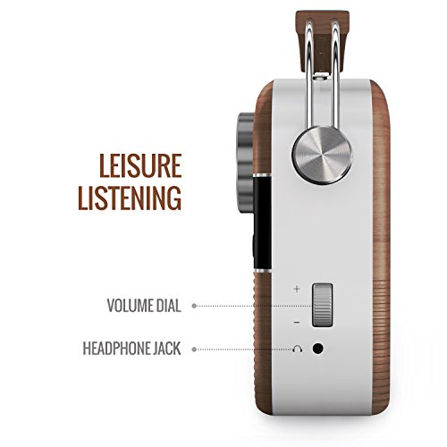 Image of Saregama Carvaan Hindi - Portable Music Player with 5000 Preloaded Songs, FM /BT /AUX (Oak Wood Brown)