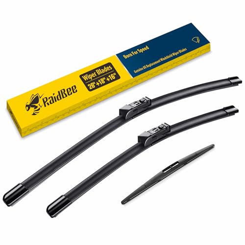 Raidbee Windshield Wiper Blades Replacement for Subaru Outback 2020 2021 2022 2023 2024 2025 All-Season OEM Quality 3 Pack 26+18+16