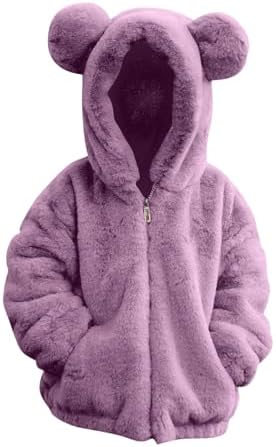 Kinderen winterjas leeftijd 2-12 kinderen jongens meisjes teddy fleece