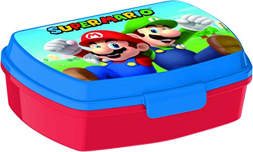 ALMACENESADAN 2728; Super Mario, rechteckiger Sandwichtoaster, BPA-frei