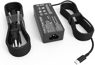 65W USB C Charger for Dell Laptop Charger Latitude 5420 7420 5520 5320 7320 7400 7410 7390 5290 5430 7330 7430 9430 Chromebook 3100 5190 2in1,XPS 13 Replacement Type C AC Adapter Power Cord