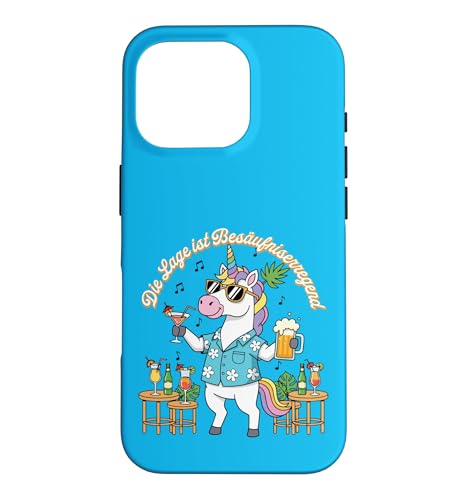 Die Lage Ist Besaufniserregend - Einhorn �X�}�z�P�[�X iPhone 16 Pro �p