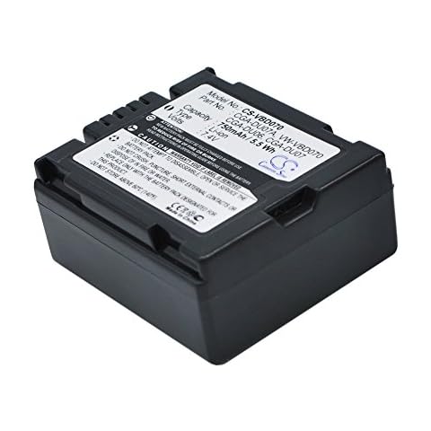 Battery for Hitachi DZ-HS500E, 7.4V Cover