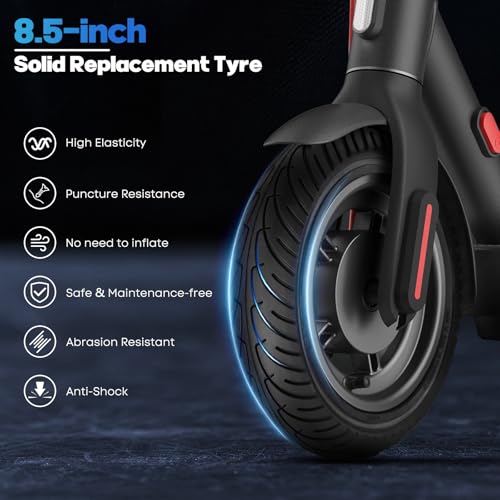 Xiasir 1PCS 8,5 inch Solid Tyre Non-pneumatic Tire 8,5" x 2" Spare Rubber Tyre Compatable with Xiaomi M365, Pro, Pro 2 - Image 3
