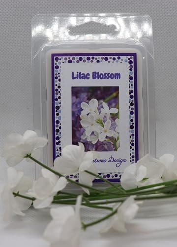 Kelli Creations Design Lilac Blossom Scented Soy Wax Melts, 6 Cubes per Pack, Buy 2 get 1 Random Free