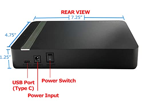 Avolusion HDDGEAR Pro Externe Spiele-Festplatte (2 TB, USB 3.0, für PS5-Spielekonsole) – Bild 4