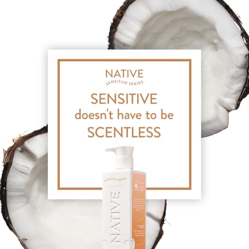 Native Sensitive Body Lotion, 48H Hydration for Soft Skin, Hypoallergenic Fragrance, Free from 81 Known Allergens, Naturally Derived Ceramides, Bare Coconut Scent, 18 Fl Oz - image 7