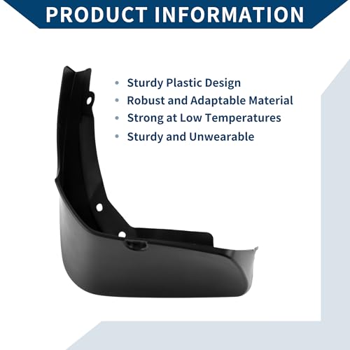 Image of Mud Flaps Splash Guards W /Mount Accessories for Mercedes Benz S Class 2021-2022 Front and Rear Mud Guards 1 Set