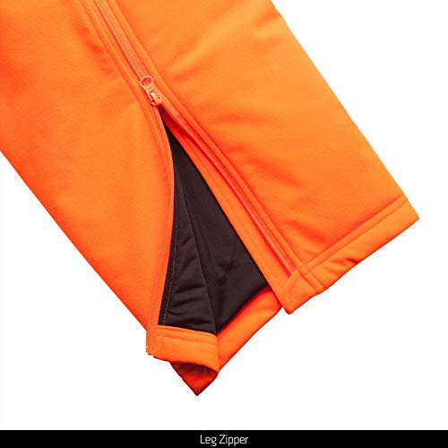Huntworth Men’s Heavy Weight Tricot Hunting Bibs - Thumbnail 4