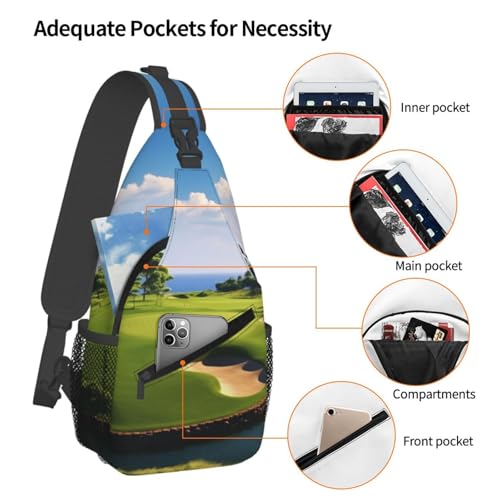 Bolso cruzado de pecho para hombre tipo bandolera miniatura 4