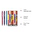 Pilot FriXion Clicker Retractable Erasable Gel Ink Pens, Fine Point, 0.7mm, Assorted Fashion Ink, Pack of 3 with Bonus 2 Packs of Refills