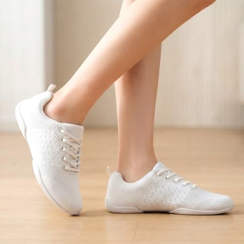 ZVC Cheer Shoes White Cheerleading Shoes for Women Cheer Sneakers Youth by ZVC - Image 3