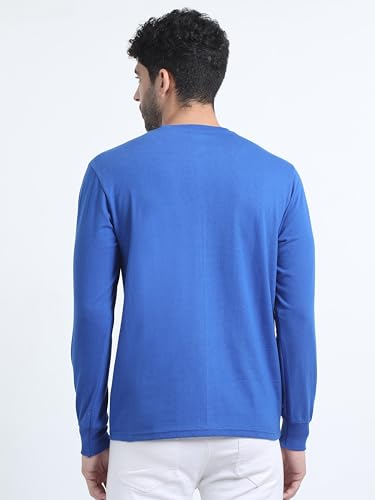 Image of OFFENDERS Mens Exclusive Graphic Printed Round Neck Full Sleeve Premium Tshirt 100% Cotton (Pack of 1)