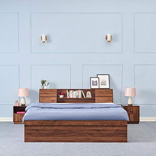 Wakefit Bed | 1 Yr Warranty | Bed Queen Size, Comes with Storage Box, Noise Free, Density: 680–750 kg/m³, Termite & Borer Resistant, Fits Mattresses U